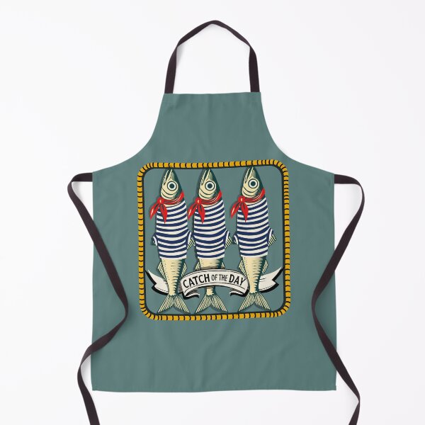Item preview, Catch of the Day – Retro Sardine Tin Design for Seafood Lovers & Coastal Decor designed and sold by krisevansart.