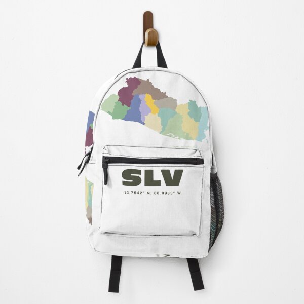 Item preview, El Salvador Map - SLV ISO Code Wall Art designed and sold by CartoPrints.