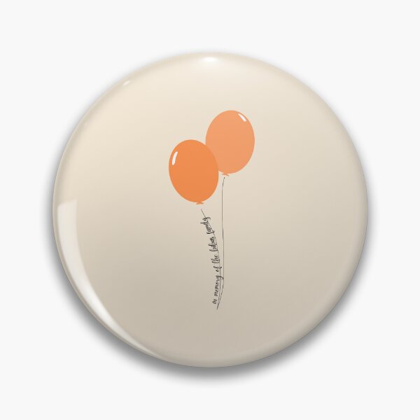 Item preview, a set of balloons in orange for the bibas family - in memory 10/7 pro Israel  designed and sold by jessicaleah15.