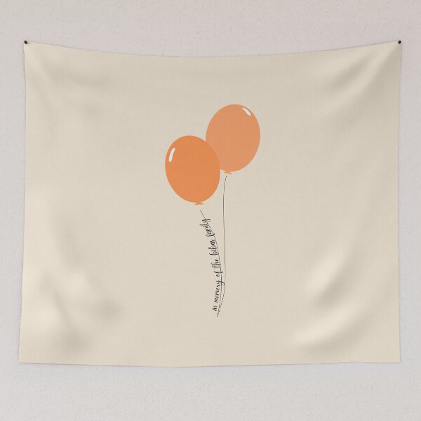 Item preview, a set of balloons in orange for the bibas family - in memory 10/7 pro Israel  designed and sold by jessicaleah15.