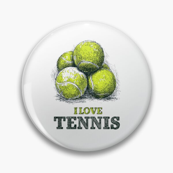 Item preview, I Love Tennis designed and sold by StudioRedKoala.