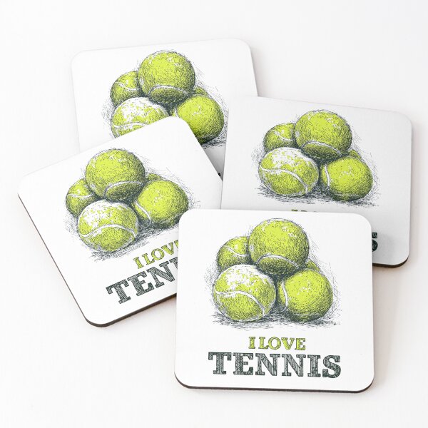 Item preview, I Love Tennis designed and sold by StudioRedKoala.