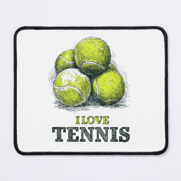Item preview, I Love Tennis designed and sold by StudioRedKoala.