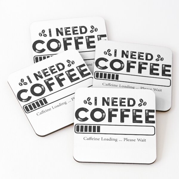 Item preview, Copy of I Need Coffee - Dark Text for Light Shirts designed and sold by ViewElegance ⭐⭐⭐⭐⭐.