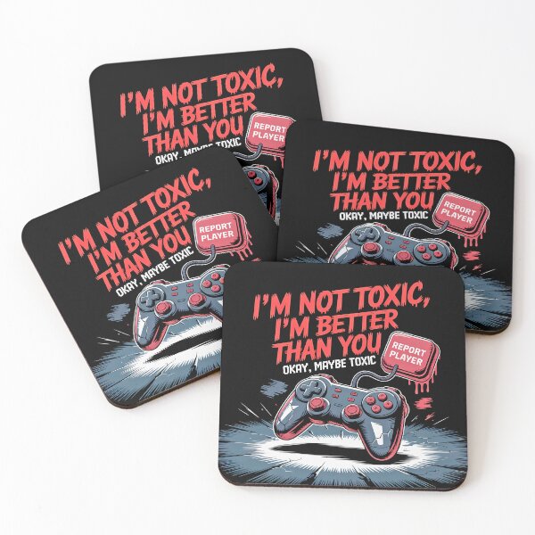 Item preview, Not Toxic Just Better Than You Gaming Hoodie - Sarcastic Gamer Tee with Edgy Esports Meme Design designed and sold by pnidesign.