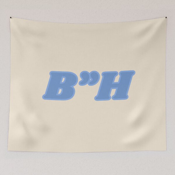 Item preview, BH - Baruch hashem blue duotone  designed and sold by jessicaleah15.