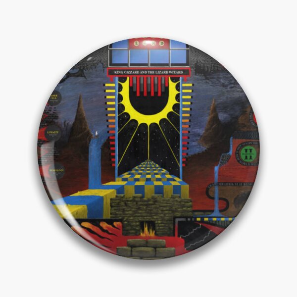 Item preview, Polygondwanaland Coaster/Sticker/Magnet designed and sold by JangoWangus.