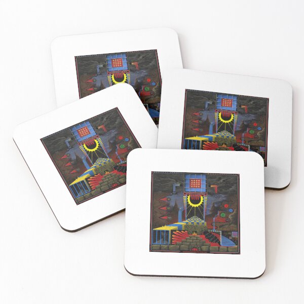 Item preview, Polygondwanaland Coaster/Sticker/Magnet designed and sold by JangoWangus.