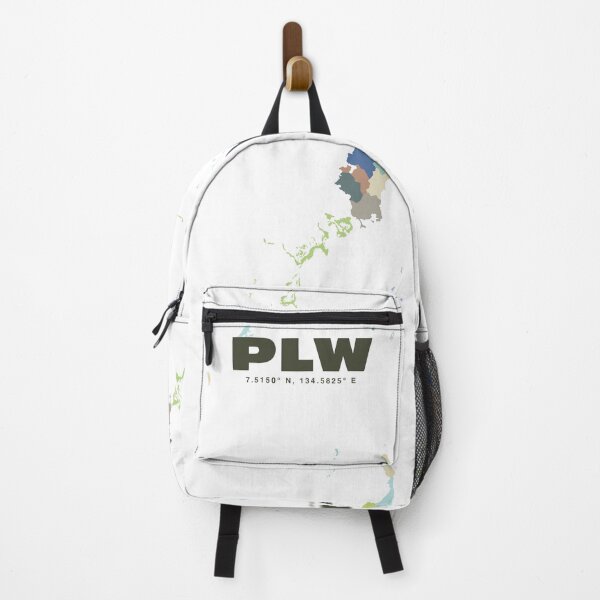 Item preview, Palau Map - PLW ISO Code Wall Art designed and sold by CartoPrints.