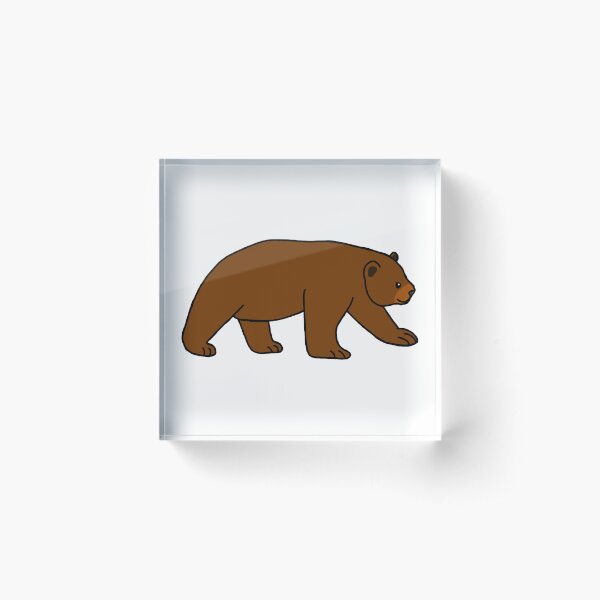 Item preview, Brown bear designed and sold by Leapingdoe.