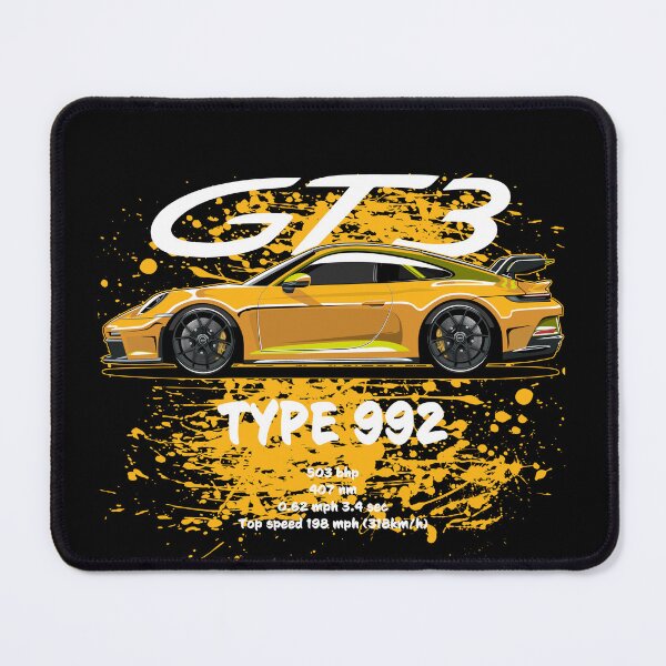 Item preview, GT3 Type 992 German Sports Car illustration designed and sold by Rifart Shop.