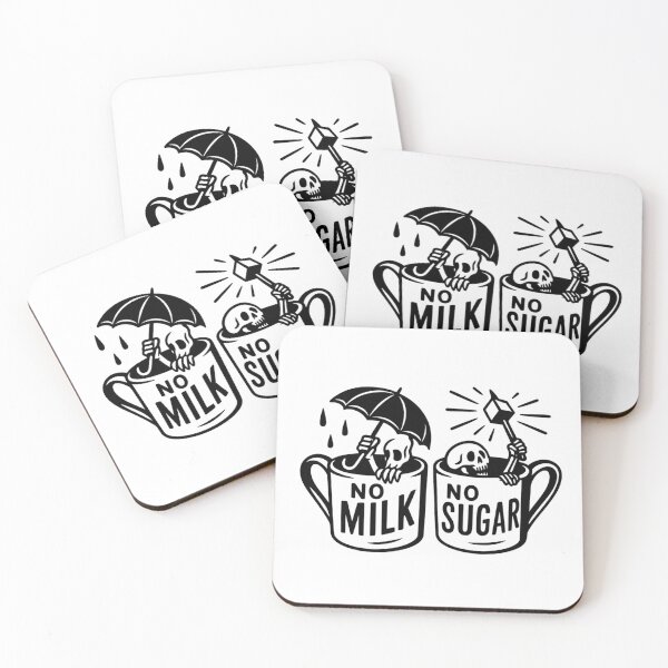 Item preview, No Milk No Sugar designed and sold by BurunaMD.