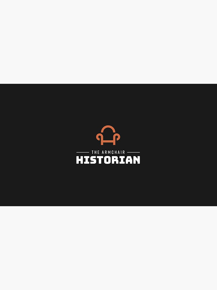 "Armchair Historian Logo Black" for Sale by GriffinJohnsen