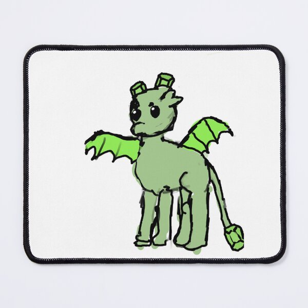 Item preview, Emerald dragon drawing designed and sold by ArtByKids-4All.