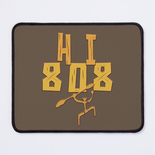 Item preview, Hawaii 808 with Petroglyph Paddleman designed and sold by J Marielle Designs.
