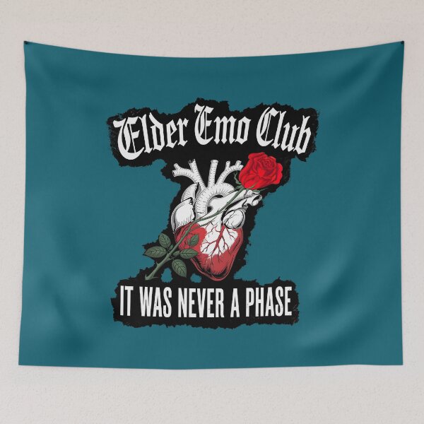 Item preview,  Elder Emo Club It Was Never A Phase   designed and sold by box-artshop.