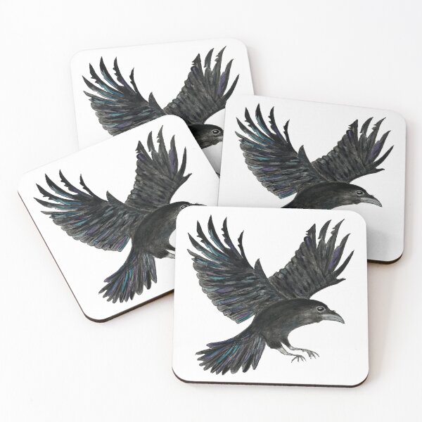 Item preview, Crow in flight designed and sold by Juliejart.