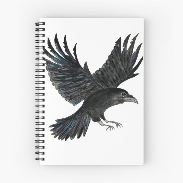 Item preview, Crow in flight designed and sold by Juliejart.