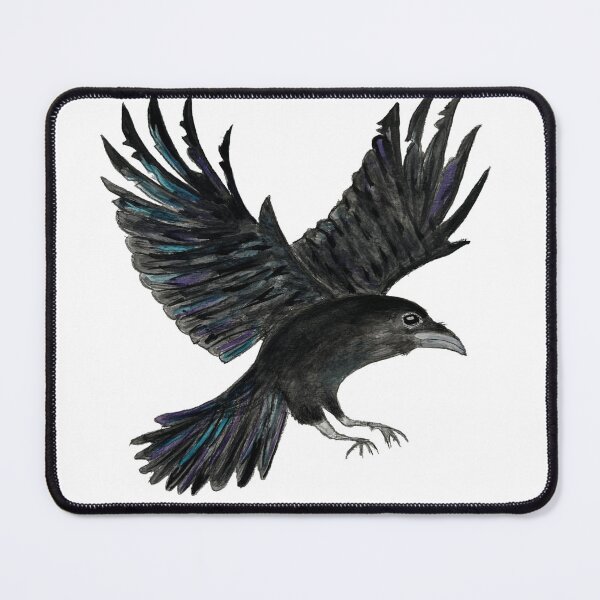 Item preview, Crow in flight designed and sold by Juliejart.