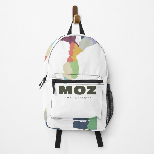 Item preview, Mozambique Map - MOZ ISO Code Wall Art designed and sold by CartoPrints.