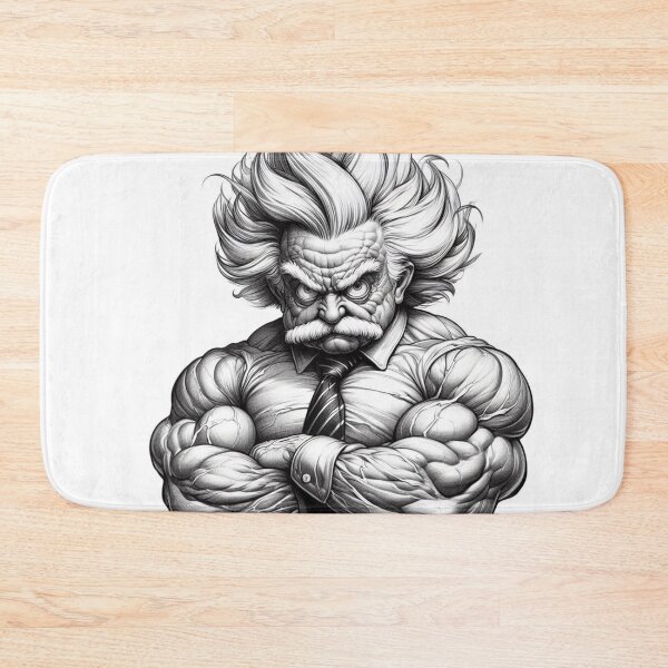 Item preview, Albert Einstein bodybuilder designed and sold by sevenmountains.