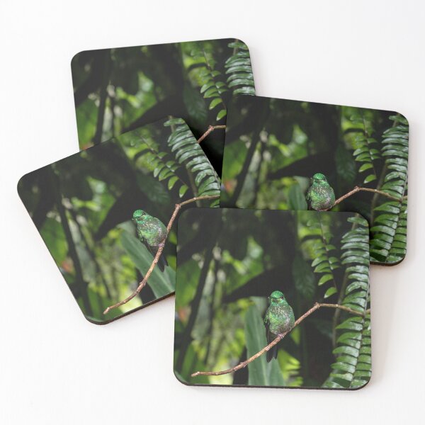 Item preview, Tropical Glow: Green Hummingbird of the Costa Rican Jungle designed and sold by John-Erna.