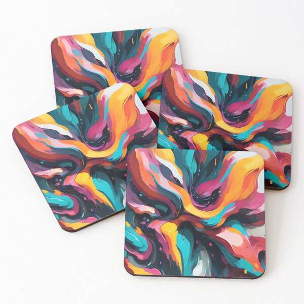 Item preview, Colorful Swirled Abstract Art designed and sold by Esterlane.