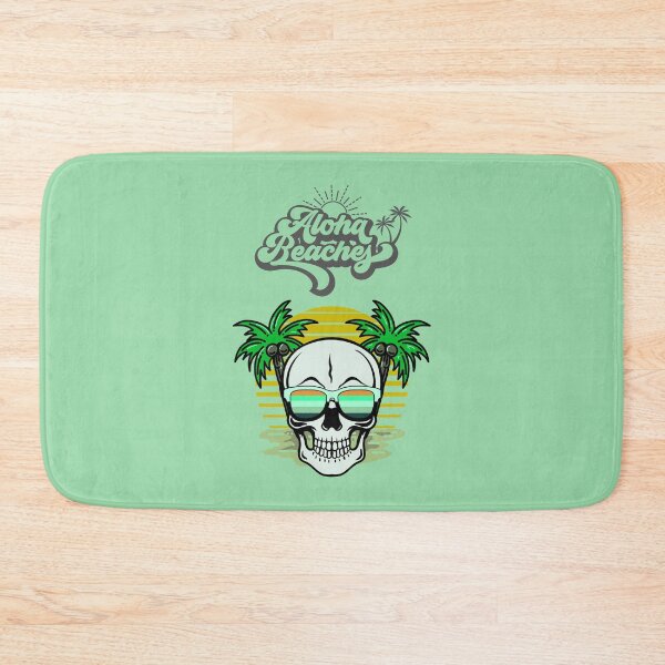 Item preview, Aloha Beach Summer Skull  designed and sold by FanFest.