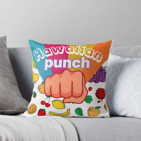 Item preview, Bold Hawaiian Punch Fist Fruit Blast - Retro Vibrant Punch Power Tee designed and sold by Twin-StudioX.