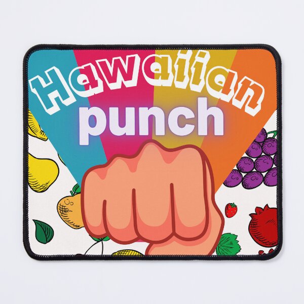Item preview, Bold Hawaiian Punch Fist Fruit Blast - Retro Vibrant Punch Power Tee designed and sold by Twin-StudioX.