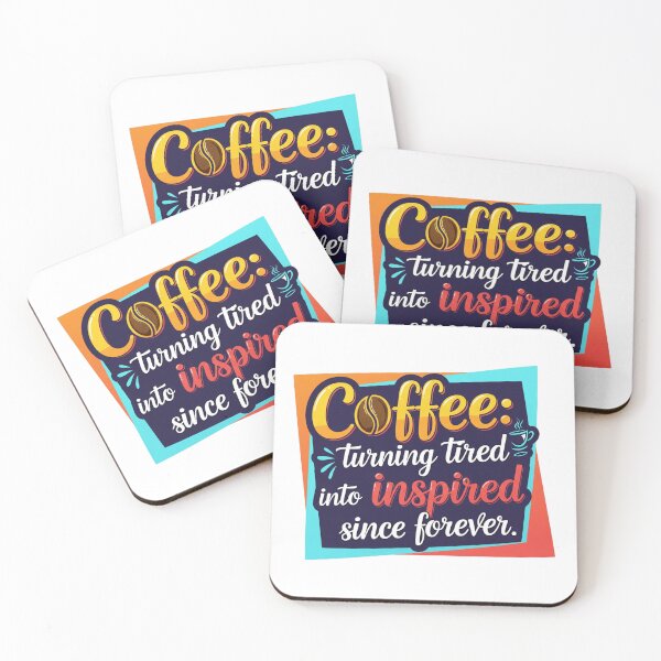 Item preview, Coffee: From Tired to Inspired! designed and sold by montechabadart.