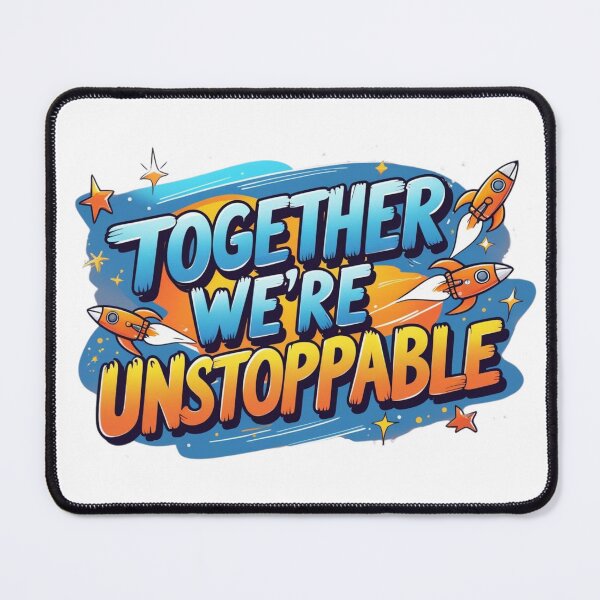 Item preview, Juntos somos imparables - Diseño motivacional para amigos designed and sold by StormArte.