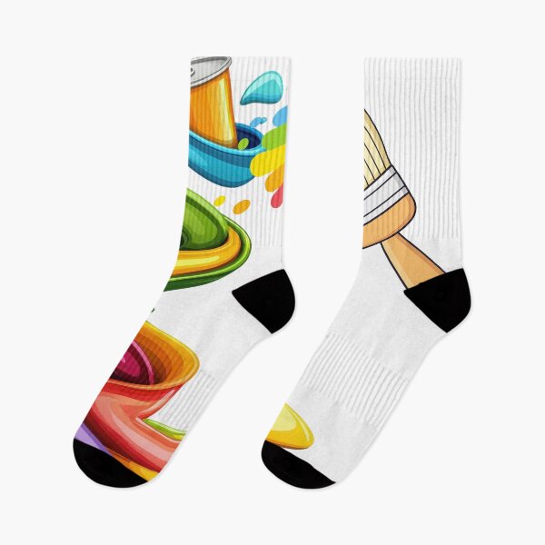 Item preview, Rainbow Paint Flow – Creative Color Splash Art designed and sold by Angellacelin.