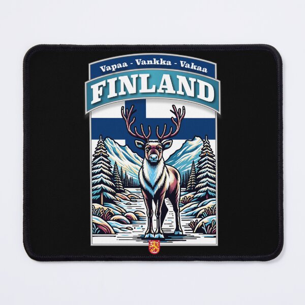 Item preview, Finland Scandinavia Reindeer Europe designed and sold by NPStudio.