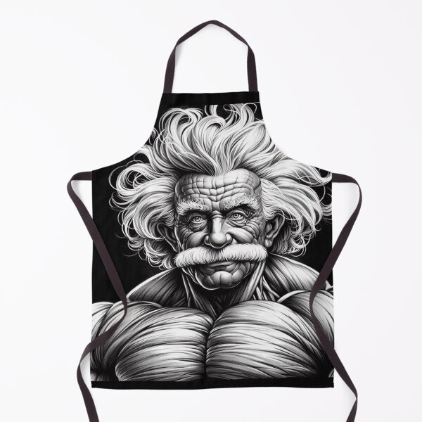 Item preview, Albert Einstein bodybuilder designed and sold by sevenmountains.
