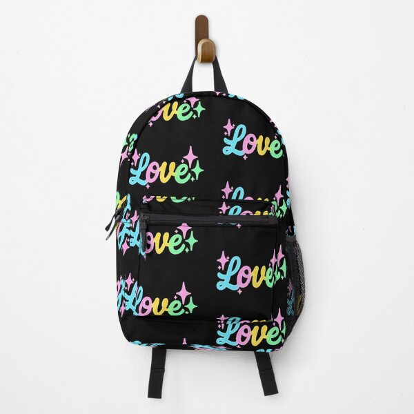 Item preview, Neon Love Typography with Colorful Glow and Sparkles designed and sold by Inspired by CarMa.