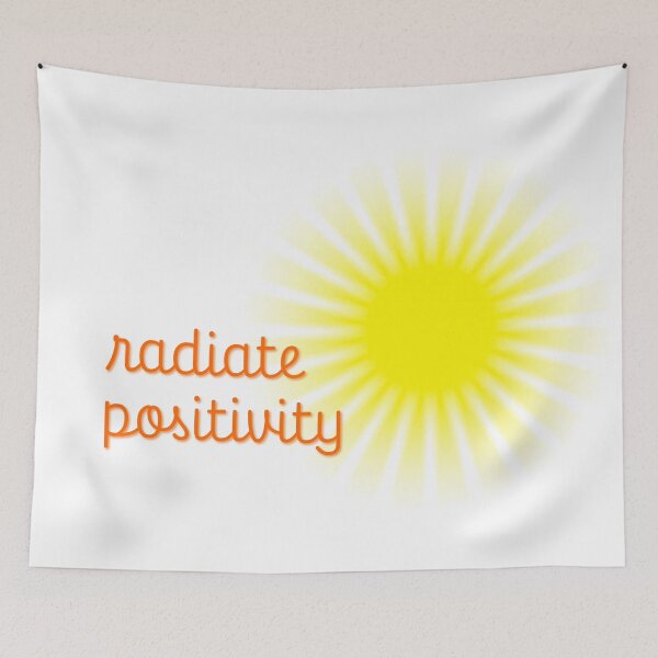 Item preview, Radiate Positivity. Rising bright yellow sun  is shining, sunshine and solar glow.  designed and sold by NataliaVVV.