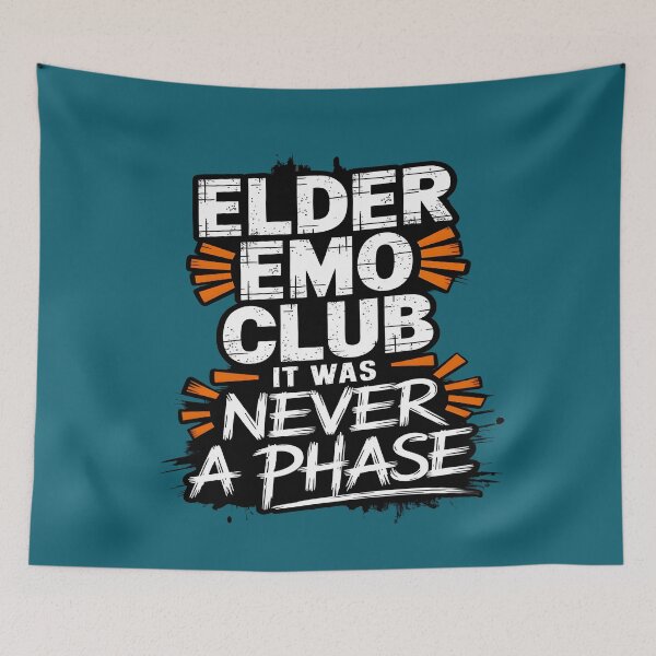Item preview,  Elder Emo Club It Was Never A Phase   designed and sold by box-artshop.