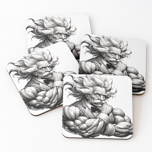 Item preview, Albert Einstein bodybuilder designed and sold by sevenmountains.