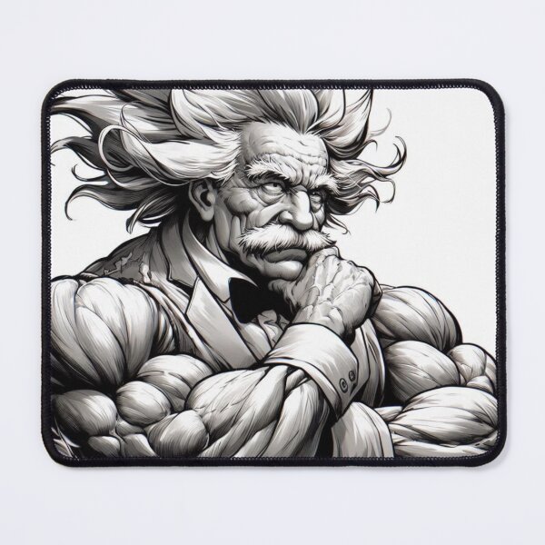 Item preview, Albert Einstein bodybuilder designed and sold by sevenmountains.
