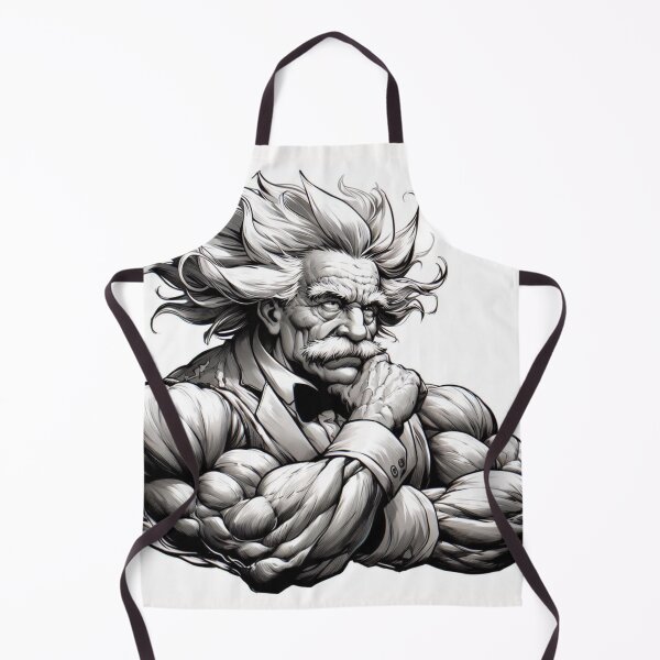 Item preview, Albert Einstein bodybuilder designed and sold by sevenmountains.