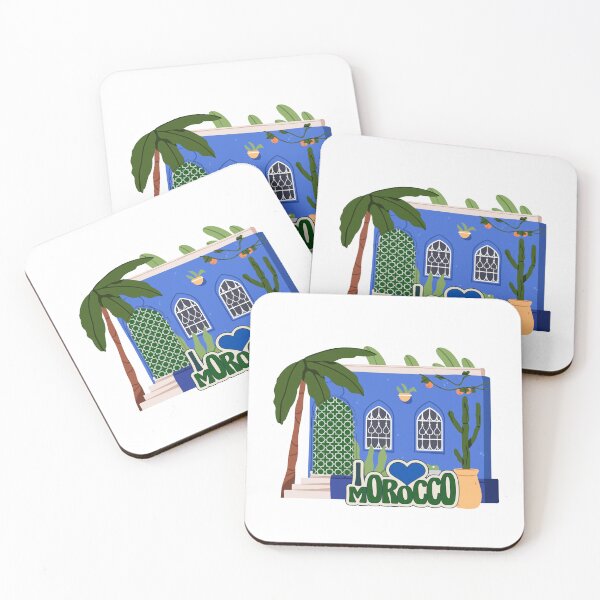 Item preview, I ❤️ Morocco – Traditional Moroccan House (Chefchaouen Inspired) designed and sold by chanshoping.