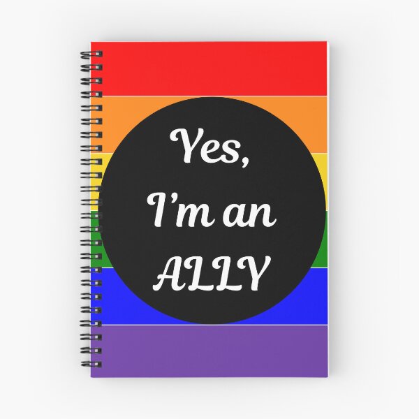 Item preview, Yes, I'm an ALLY - LGBTQ - Pride Month designed and sold by ThatKrisGuy.