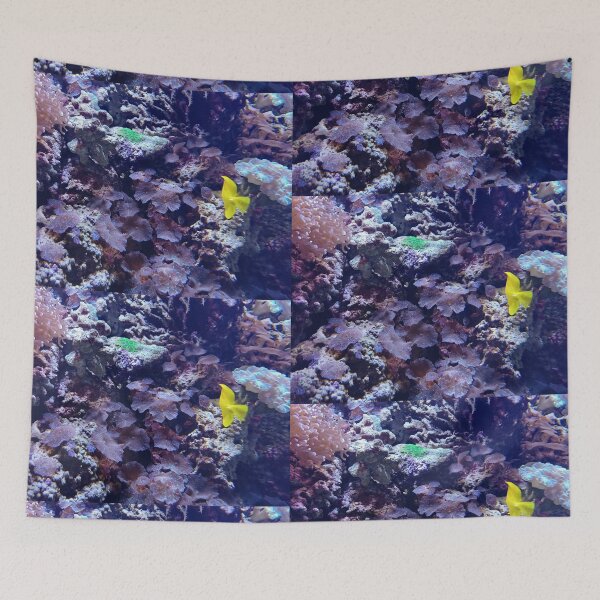 Item preview, Tropical sunfish in coral designed and sold by Chrissy34780.