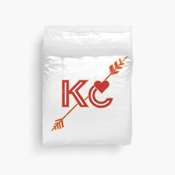 Item preview, KC Red & Yellow Heart – Kansas City Inspired Tee with Arrow designed and sold by BYTRINOOO.