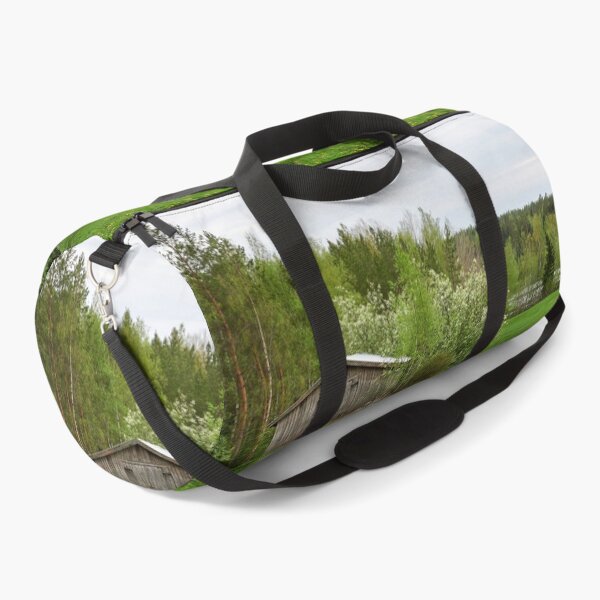 Item preview, Barn and the bird cherry trees. Parkkuu 2025 designed and sold by Jouko Lehto Photography.