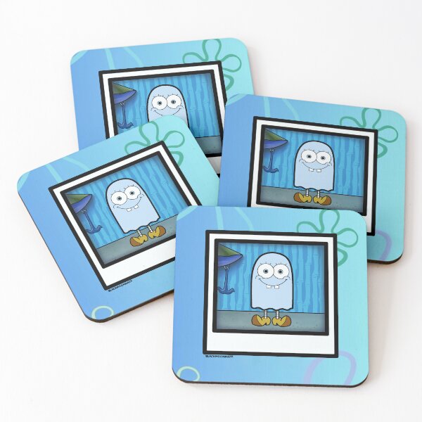 Item preview, Spongebob as a ghost designed and sold by BlackmoonMaze.