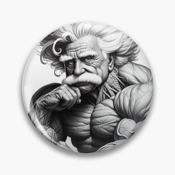 Item preview,  Albert Einstein bodybuilder designed and sold by sevenmountains.