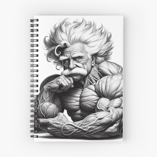 Item preview,  Albert Einstein bodybuilder designed and sold by sevenmountains.