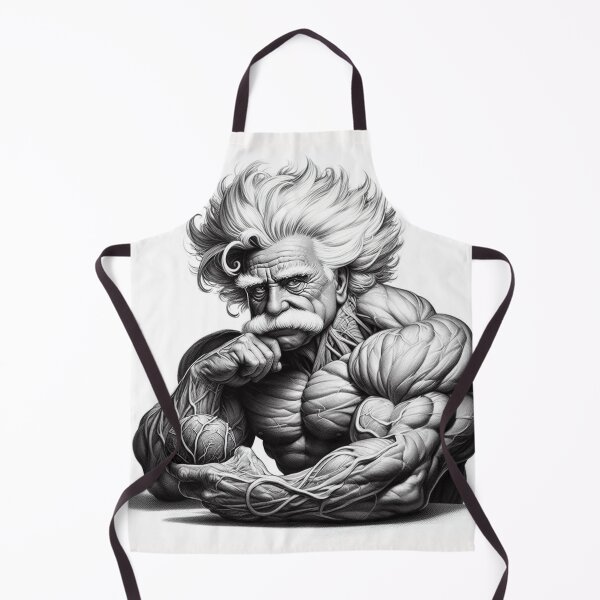 Item preview,  Albert Einstein bodybuilder designed and sold by sevenmountains.